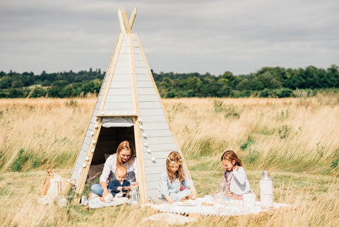 tepee time gal pin up