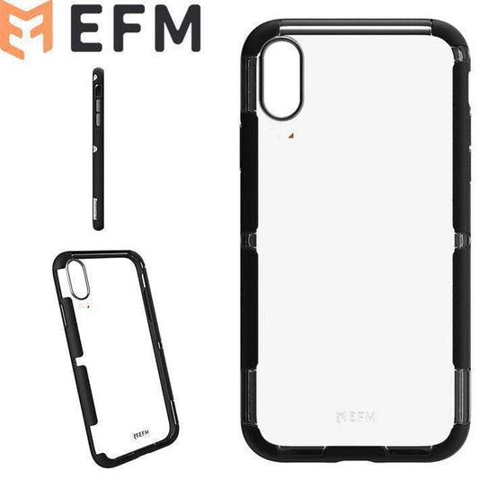 iPhone Xs Max 6.5 EFM® CAYMAN D30 CASE ARMOUR KARBON (Black) EFCCKAE152BLA  BNIB