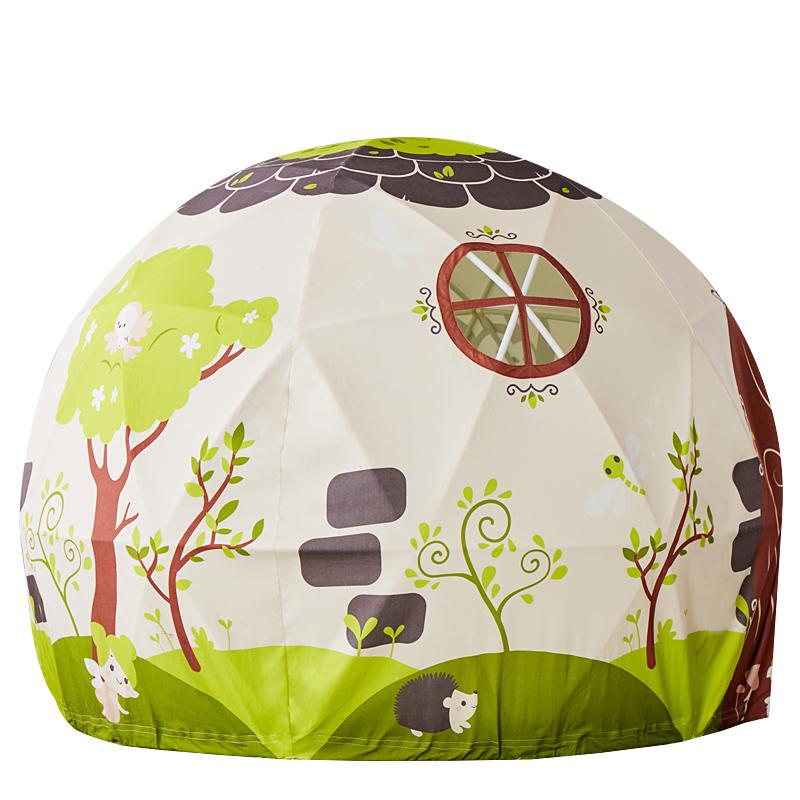 luxury indoor dome shape magic forest kids play tent