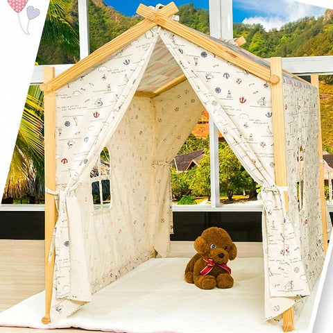 luxury indoor dome shape magic forest kids play tent