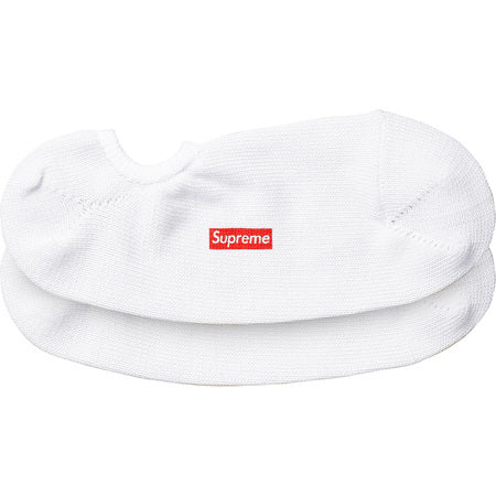 Supreme No Show Sock (2 pack) White – CURATEDSUPPLY.COM