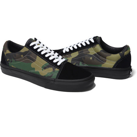 vans old skool camo supreme 