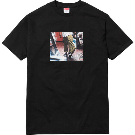 supreme kids tee black