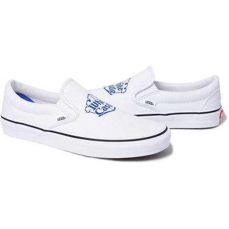 supreme vans slip ons