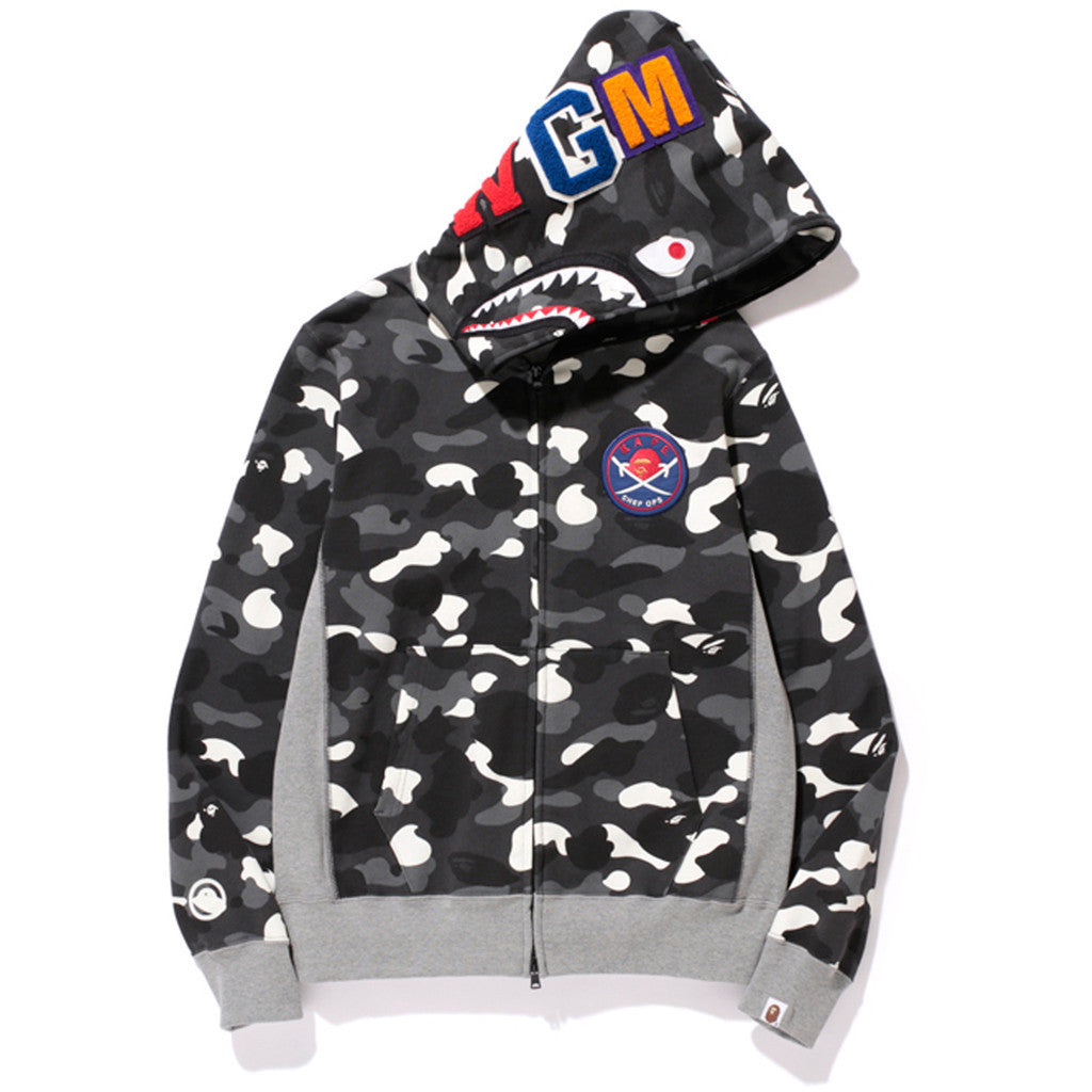 A Bathing Ape Shark Hoodie – CURATEDSUPPLY.COM