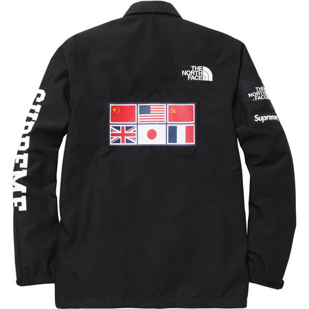 supreme the north face expedition coaches jacket black