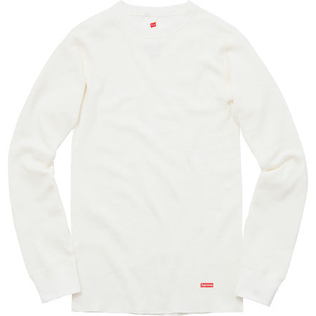 supreme Hanes Thermal Crew セットアップ+bnorte.com.br