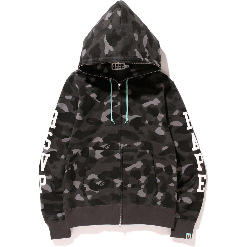 Bape - RSVP Gallery x Bape 1st Camo Full Zip Hoodie Black ...