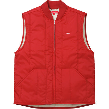 supreme red vest