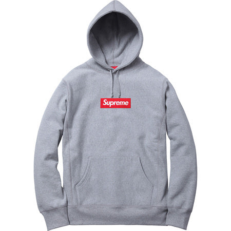 Supreme Box Logo Pullover Hoodie Grey – CURATEDSUPPLY.COM