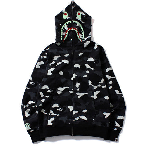 bape gray camo hoodie