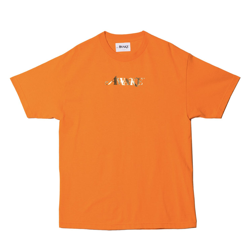 AWAKE NY Metallic Foil Tee Orange – CURATEDSUPPLY.COM