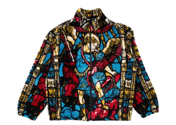 Supreme Saint Michael Fleece Jacket – CURATEDSUPPLY.COM