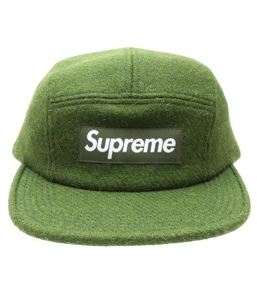 Supreme Harris Tweed Camp Cap Green – CURATEDSUPPLY.COM