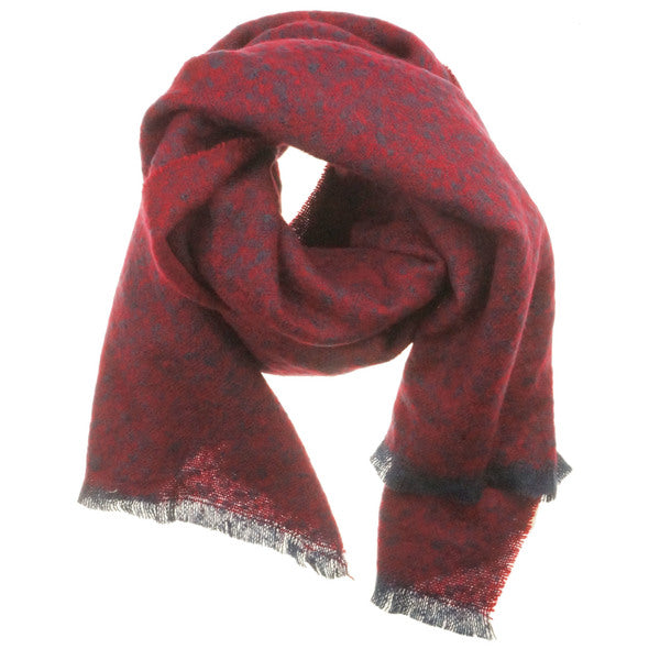Scarf In Wine Red