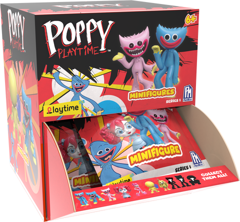 Poppy Playtime Scary AF Huggy Wuggy 5 Tall Posable Action Figure, Series 1  new