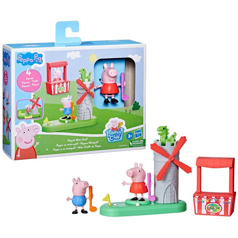 Peppa Pig Peppa's Club Peppa Loves Baking Themed Preschool Toy, Includes 1  Figures and 5 Accessories, for Ages 3 and Up