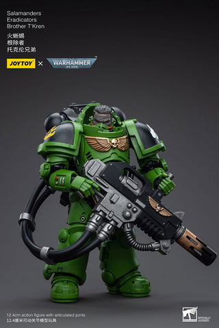  JoyToy Warhammer 40K: Salamanders Assault Intercessors Brother  Xavak 1:18 Scale Figure : Toys & Games