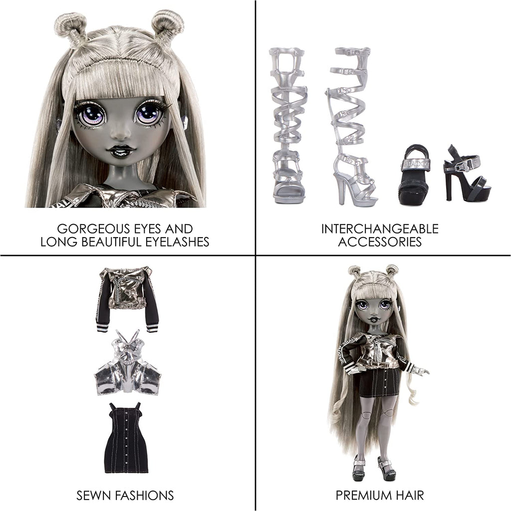 Rainbow High Shadow High Luna Madison - Grayscale Fashion Doll – Toyster
