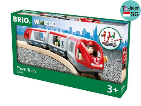 BRIO World - 33505 Travel Train | 5 Piece Train Toy for Kids Ages 3 and Up