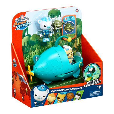 Octonauts Captain Barnacles & Gup A Adventure Pack- TOYSTER SG – Toyster