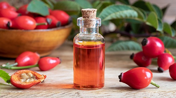 Rosehip Oil for DIY Acne Facemask