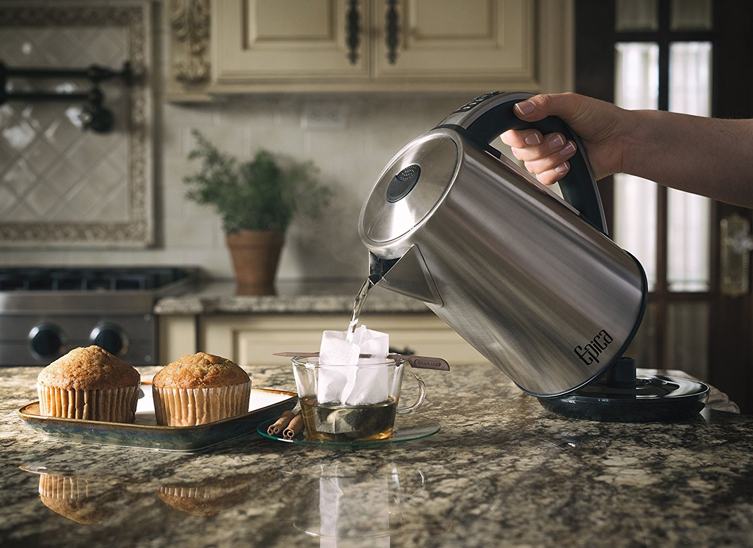 tandem electric kettle