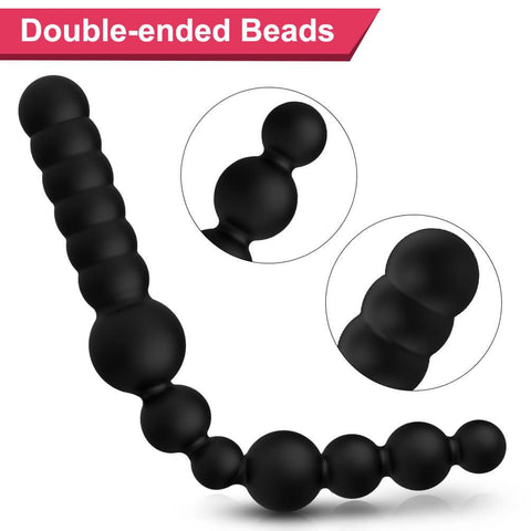 Utimi Double Sided Anal Beads Prostate Massager for couples