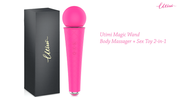 How to Use Utimi Magic Wand Vibrator Sex Toy?