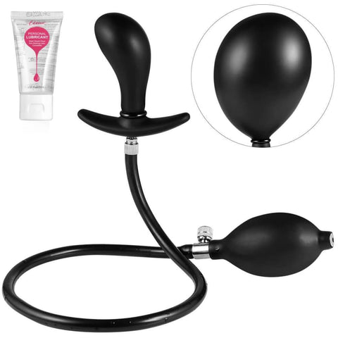 Utimi Inflatable Prostate Massager with Lubricant