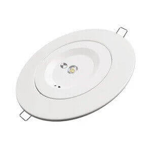 ceiling recessed emergency light