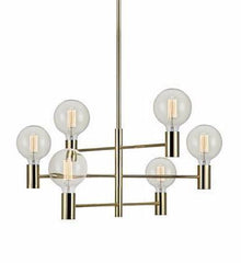 Markslöjd CAPITAL 6L Brass 106418 Pendant lamp-delight.com.sg