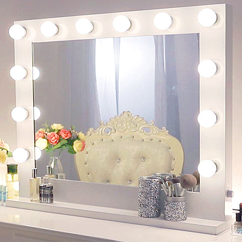 Chende Hollywood Lighted Mirror For Vanity Table Large Vanity
