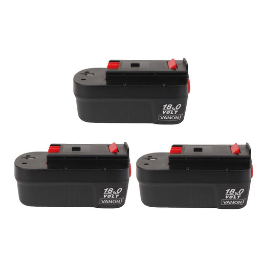 2Pack 4.0Ah 18 Volt HPB18 Replacement Battery Compatible with Black & Decker  18V HPB18 HPB18-OPE 244760-00 A1718 FS18FL FSB18 