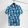 DN Hawaiian Shirt High Quality Cool MK Mouse Hawaiian Shirt MKAND FRIENDs Blue Aloha Shirt