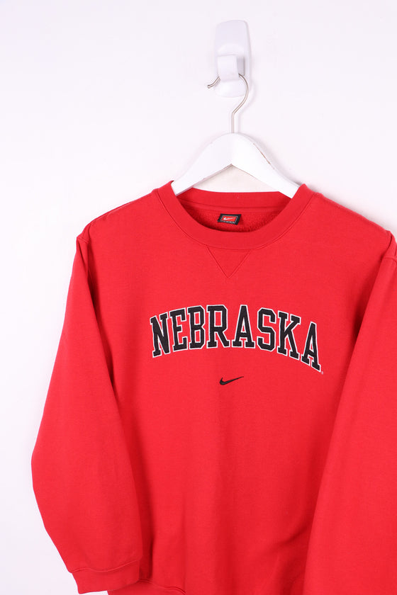 Pegajoso No haga pasión Vintage Nebraska Nike Sweater Small – Restated Vintage