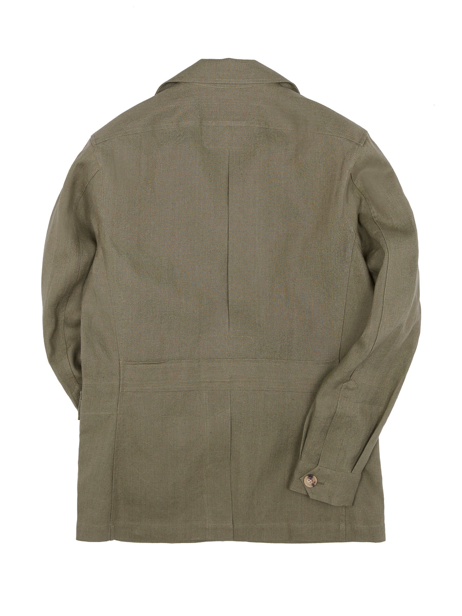 Olive Safari Jacket | Ascot Chang