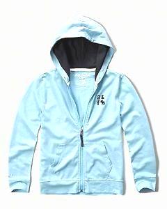 blue abercrombie hoodie