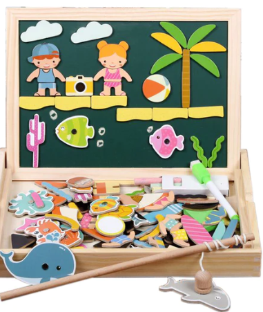 4 in 1 Magnetic Puzzle Beach