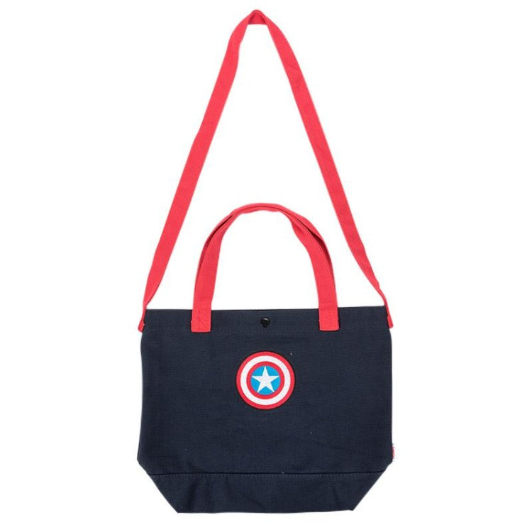 MINISO MARVEL Shoulder Bag Tote Large Capacity Messenger Bag,Dark  Grey Lunch Bag - Lunch Bag