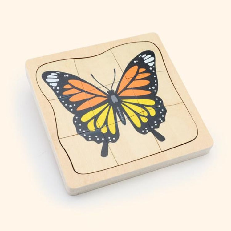 Download Butterfly Growth Layered Puzzle | iKids