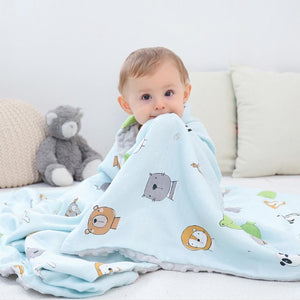 Baby Minky Dot Blanket Animal - iKids