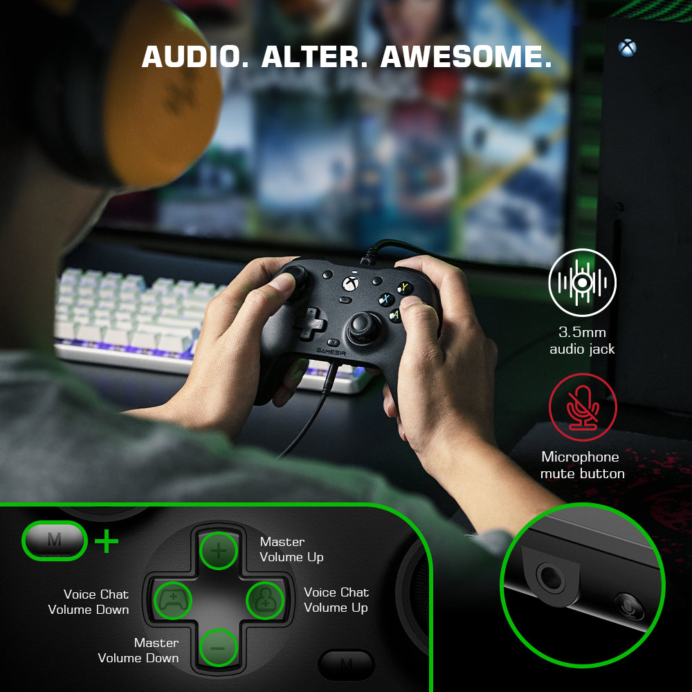 GameSir G7 SE Gaming Xbox Serie x One Controller Wired Gamepad for Xbox  Series X, Xbox Series S, Xbox One 100% Original and New - AliExpress