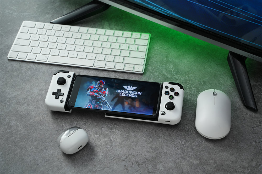 GameSir X2 Pro-Xbox Mobile Game Controller para Android Tipo-C (100-179  mm), controlador de telefone para xCloud, Stadia, Luna - 1 mês Xbox Game  Pass Ultimate - Carregamento de passagem (branco) em Promoção