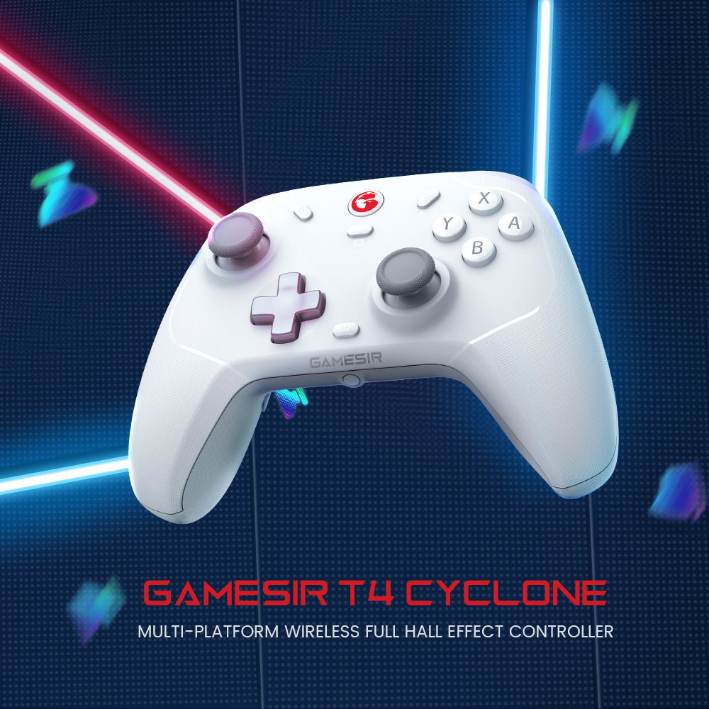 GameSir T4 Cyclone Multiplatform Wireless Gamepad with Hall Effect Sticks and Triggers