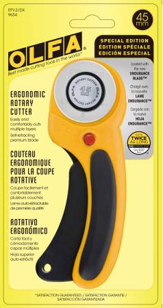 Olfa Magenta 45mm Ergonomic Rotary Cutter, Olfa #RTY-2DX-MAG