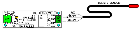 Remote (External) and Ambient Temperature sensors to USB output, Model LFS108A