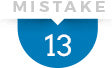 mistake 13 divider
