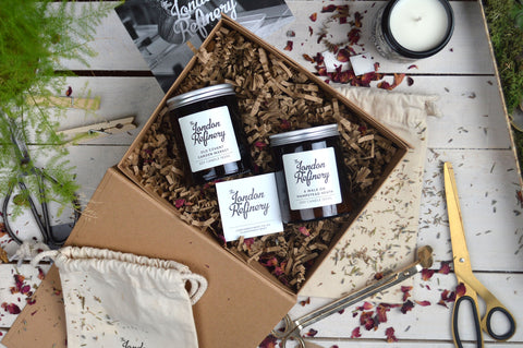 Soy candle gift set