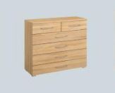 Molmo 4+2 Cupboard in Natural Beech